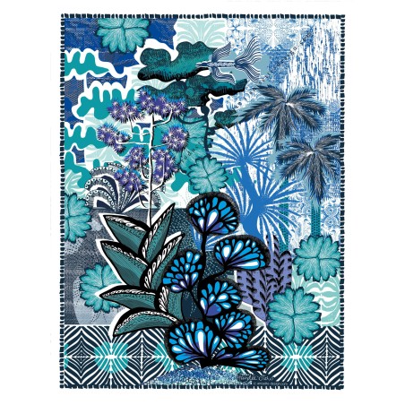 50 blues vegetation poster