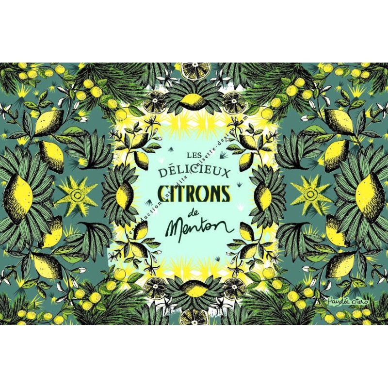 Carte Citrons de Menton