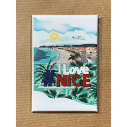 I Love Nice magnet