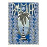 Carte Palmier Art nouveau Azur