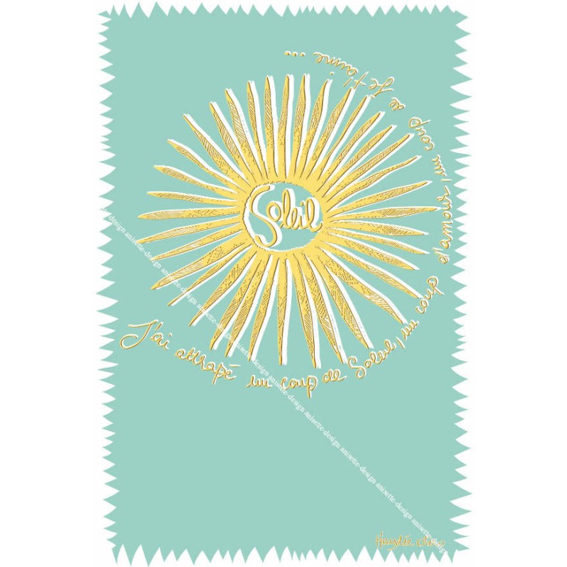 Sun stroke card