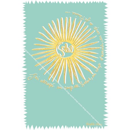 Sun stroke card