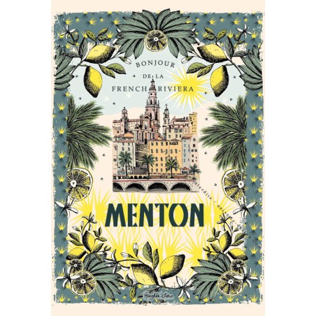 Menton village card
