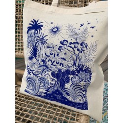 French riviera tote bag