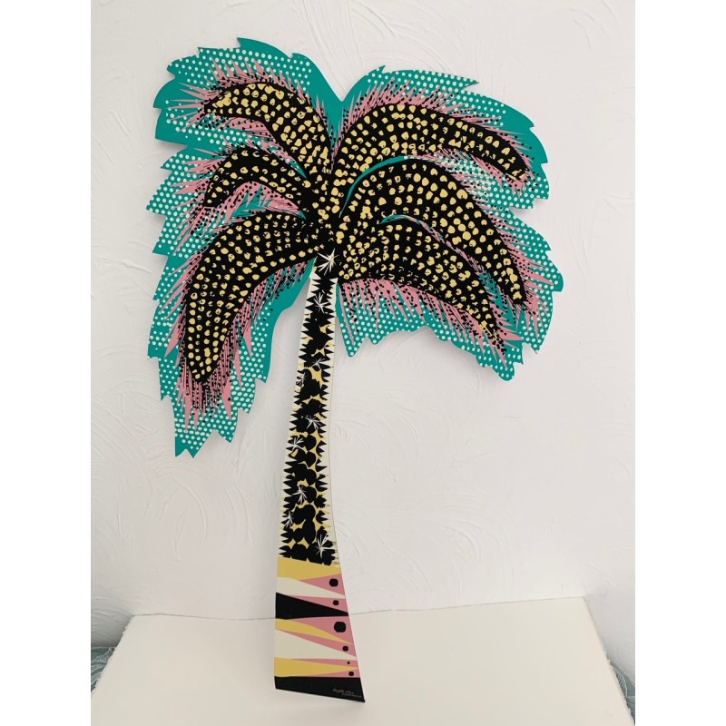Jamaican palm tree decoration