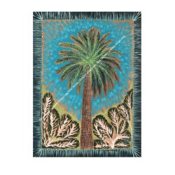 Limited edition poster - Palm tree under the azur sky