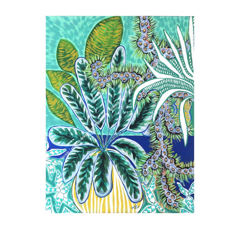 Limited edition poster - Vegetal dance facing the sea