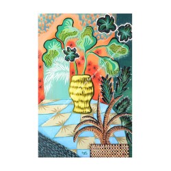 Limited edition poster - Exotic patio