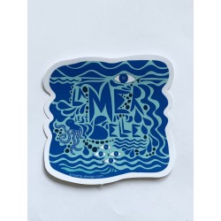 Sticker La mer est belle