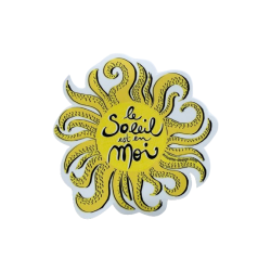 The sun is in me Sticker