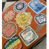 Lot de 8 mini stickers