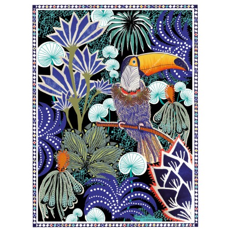Mexican toucan poster