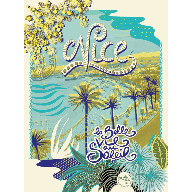 Nice - the beautiful life under the sun poster