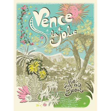 Vence the beautiful poster