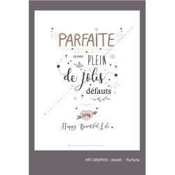 quote perfect poster