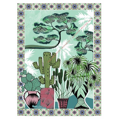 vegetal window poster