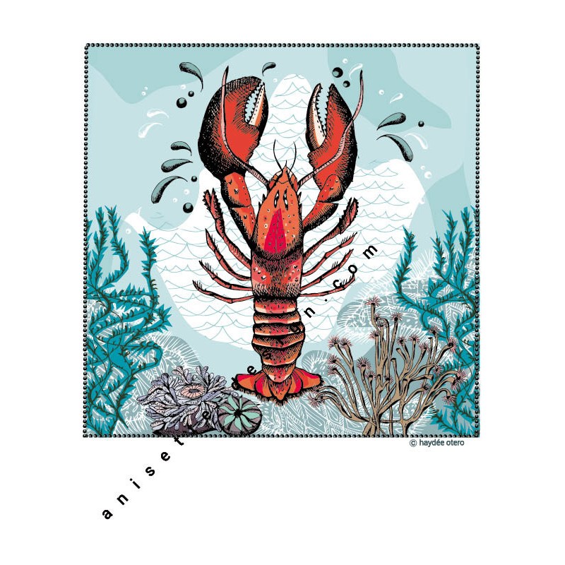 lobster polaroid
