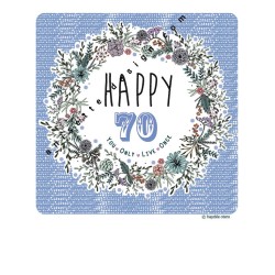 Happy 70th polaroid