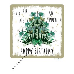 cactus happy birthday polaroid