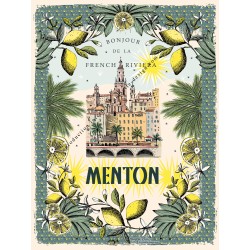 Affiche citrons de menton